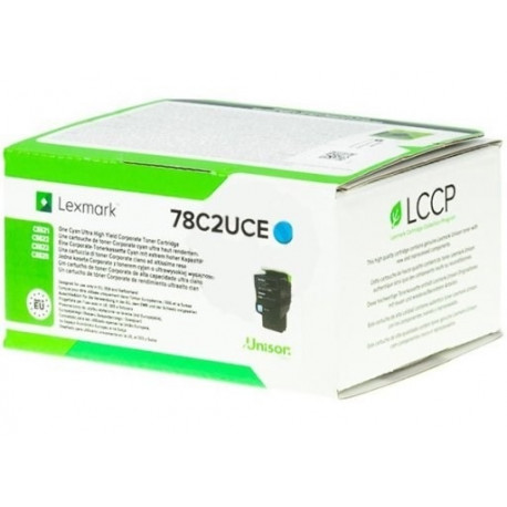 Lexmark 78C2UCE originaal toonerkassett 1 tk