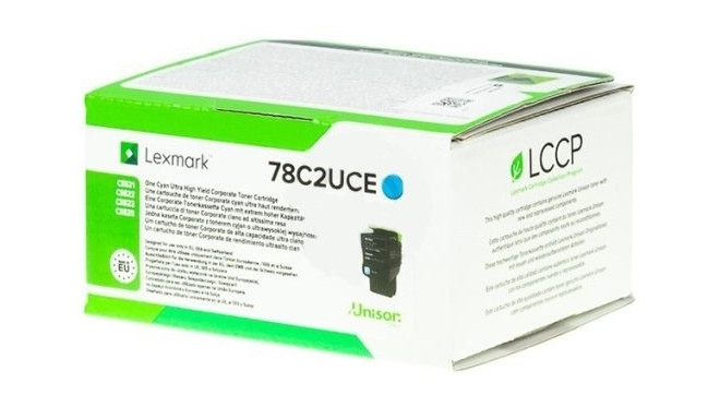 Lexmark 78C2UCE originaal toonerkassett 1 tk