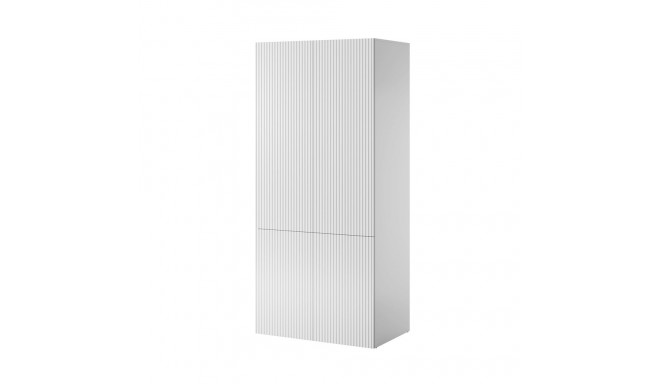 PAFOS 2D 90x55.5x198.5 valge matt riidekapp