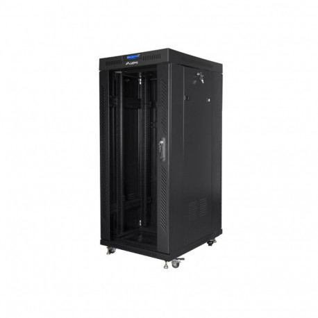 Lanberg FF01-8037-12BL 37U põrandal seisev rack must kapp