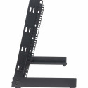 Intellinet 19" Network Rack - Open Frame (Desktop), 8U, Black, Flatpack