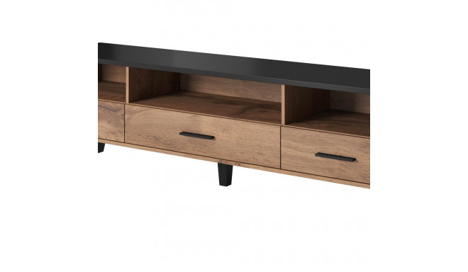 Cama RTV alus LOTTA 180cm wotan tamm + matt must