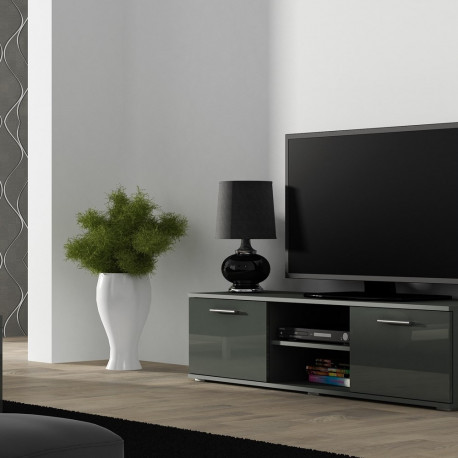 Cama TV stand SOHO 140 grey/grey gloss