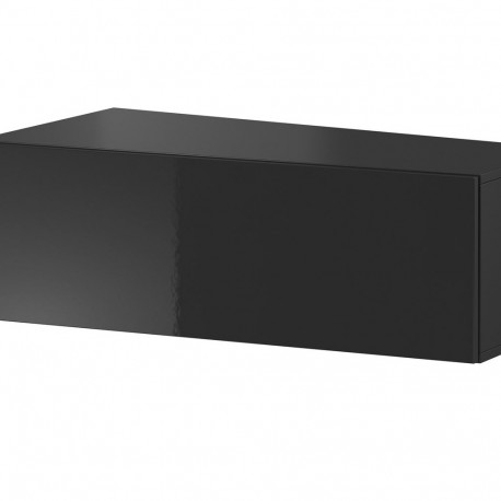 Cama TV stand VIGO SLANT '90' 30/90/40 black/black gloss