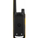 Motorola Talkabout T82 Extreme Quad Pack kahepoolne raadio 16 kanalit must, oranž