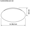 Modern LED laeplafond Activejet OPERA LED 12W