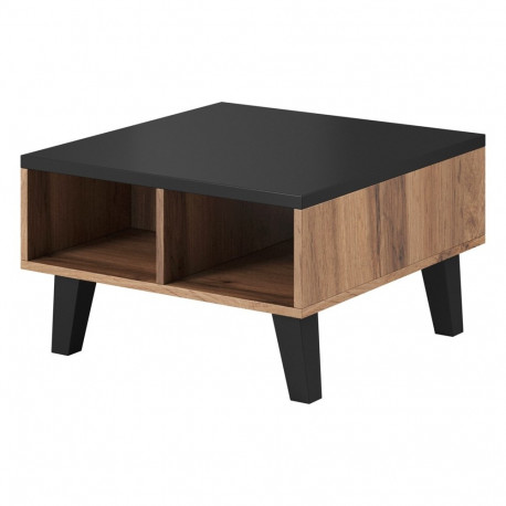 Cama LOTTA 60 coffee table wotan oak/mat black