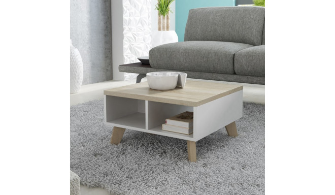 Cama LOTTA 60 diivanilaud valge/sonoma tamm