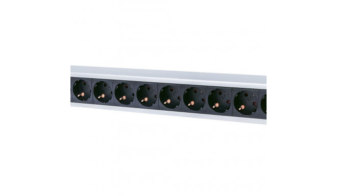 Intellinet Vertical Rackmount 12-Output Power Distribution Unit (PDU), EU CEE 7/3 Outlets, With Sing