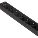 CyberPower Tracer III B0620SC0-FR surge protector 6 AC outlet(s) 200 - 250 V 1.8 m Black