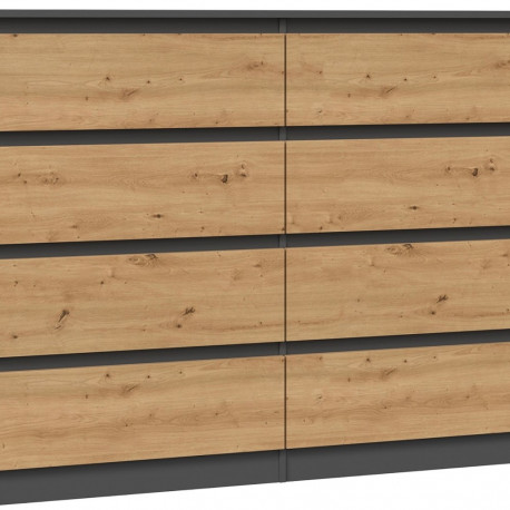 Topeshop M8 120 ANT/ART KPL chest of drawers