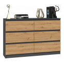 Topeshop M6 120 antratsiit/ART kummut