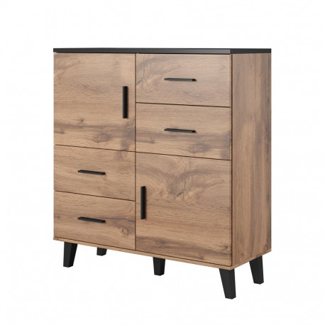 Cama kummut LOTTA 110 2D4S wotan tamm/matt must