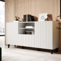 Cama PAFOS 150x42x82 valge matt kummut