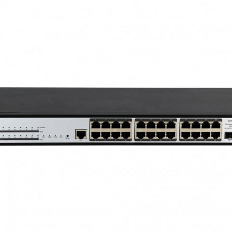 Extralink PoE Switch Chiron Pro 24x RJ45 1000Mb/s PoE, 4x SFP+, L3, managed, 370W