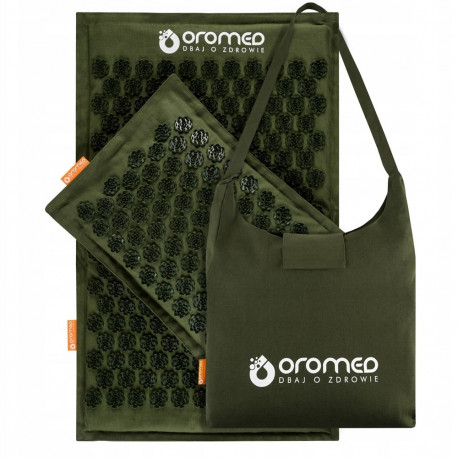 Akupressuuri matt ORO-HEALTH, värv roheline