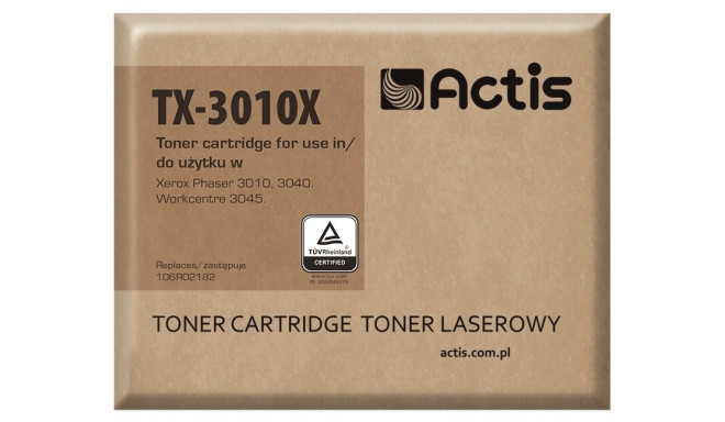 Actis TX-3010X tooner (asendus Xerox 106R02182; standard; 2300 lehte; must)