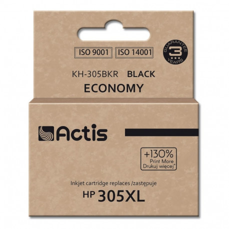 Actis KH-305BKR Ink (replacement for HP 305XL 3YM62A; Standard; 20 ml; black)