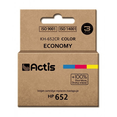Actis KH-652CR tint (asendus HP 652 F6V24AE; standard; 15 ml; värviline)