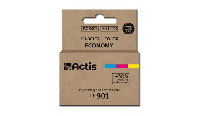 Actis KH-901CR tind color HP printerile; HP 901XL CC656AE asendus; standard; 18 ml