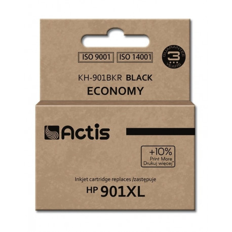 Actis KH-901BKR tindikassett (asendus HP 901XL CC654AE; standard; 20 ml; must)