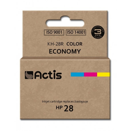 Actis KH-28R Ink (replacement HP 28 C8728A; Standard; 21 ml; color: cyan, magenta, yellow)