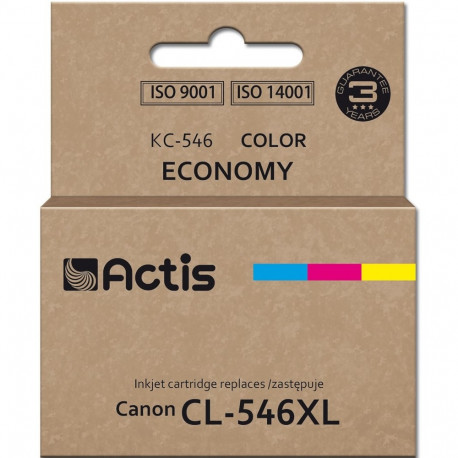 Actis KC-546 ink (Canon CL-546XL replacement; Supreme; 15 ml; 180 pages; magenta, cyan, yellow).