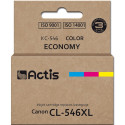 Actis KC-546 tindikassett (Canon CL-546XL asendus; Supreme; 15 ml; 180 lehte; magenta, tsüaan, kolla