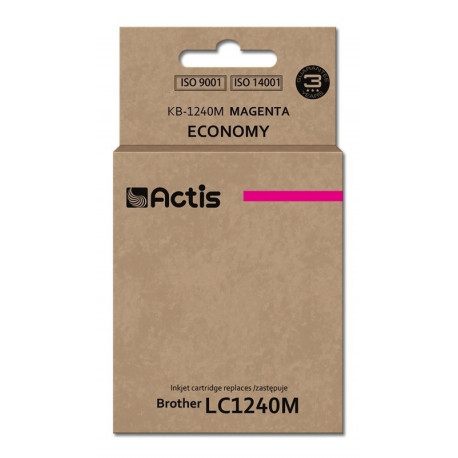 Actis KB-1240M tint (asendus Brother LC1240M/LC1220M; standard; 19 ml; magenta)