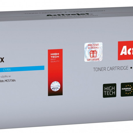 Activejet ATO-532CNX toner (replacement for OKI 46490607; Supreme; 6000 pages; cyan)