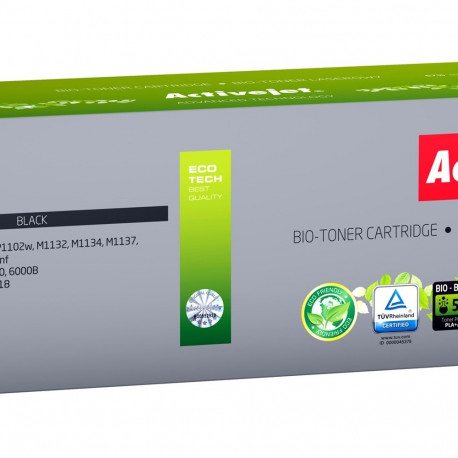 BIO Activejet ATH-85NB tooneri HP, Canon printeritele, asendus HP 85A CE285A, Canon CRG-725; Supreme