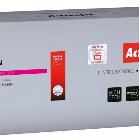 Activejet ATH-216MN tooner (asendus HP 216A W2413A; Supreme; 850 lehte; punane) kiibiga