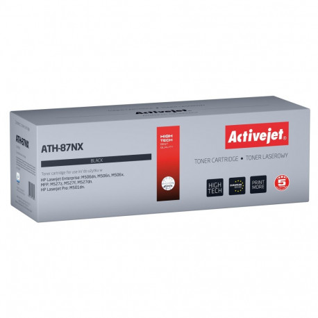 Activejet ATH-87NX toner (replacement for HP 87X CF287X; Supreme; 18000 pages; black)