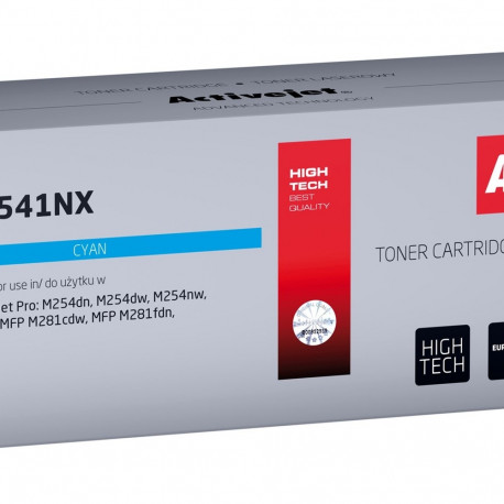 Activejet toonerkassett ATH-F541NX asenduseks HP203X CF541X CRG054H Supreme 2500 pages, tsüaan