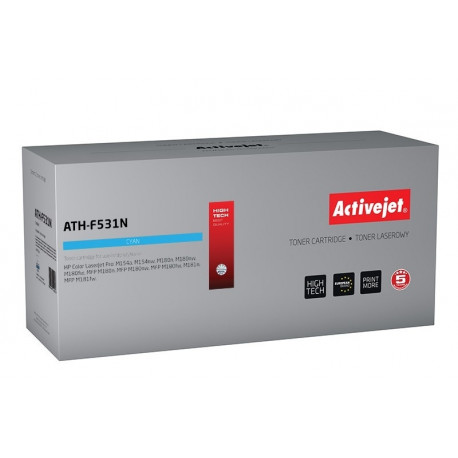 Activejet ATH-F531N tooneri kassett (asendus HP 205A CF531A; Supreme; 900 lehte; tsüaan)