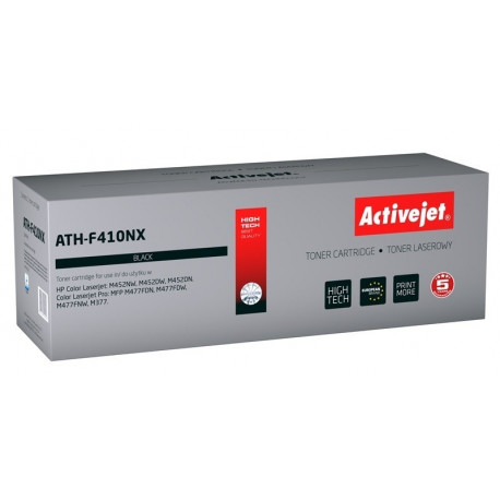 Activejet toonerkassett ATH-F410NX asendaja HP 410X CF410X, Canon CRG 046H B 1254C002, Supreme, 6,50