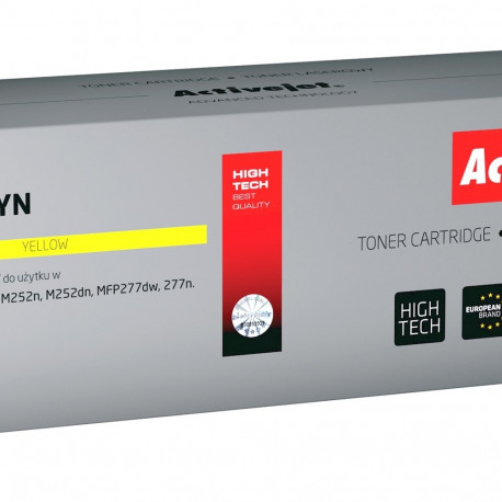 Activejet ATH-201YN kollane tooneri HP printerile HP 201A CF402A CRG045 asendus; Supreme; 1400 lehte