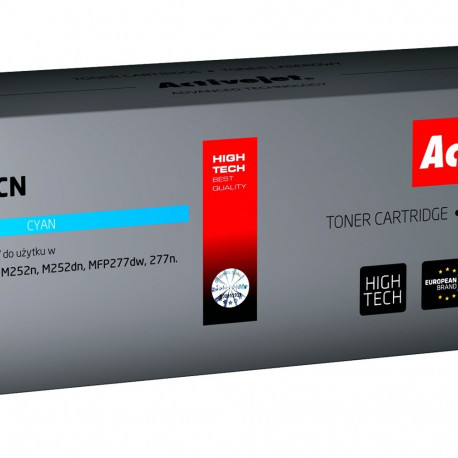 Activejet ATH-201CN toner for HP printer HP 201A CF401A CRG045 replacement; Supreme; 1400 pages; cya