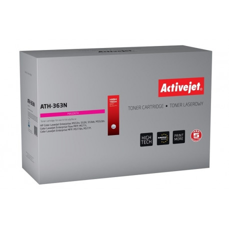 Activejet ATH-363N tooner (asendus HP 508A HP508A CF363A; Supreme; 5000 lehte; magenta)