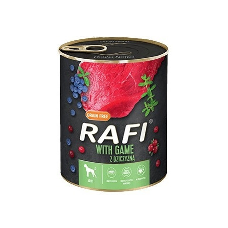 DOLINA NOTECI märg koeratoit Rafi jahilihaga 800g