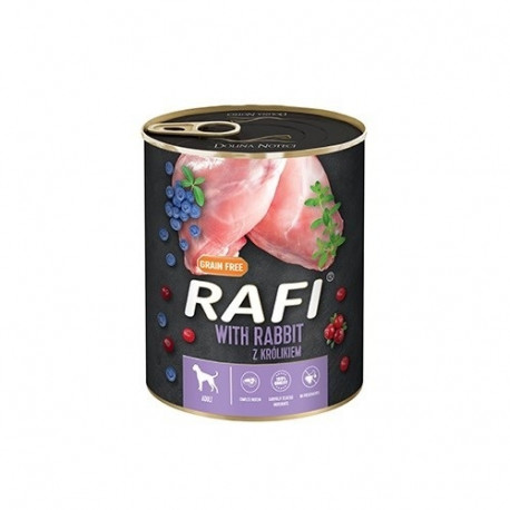 DOLINA NOTECI Rafi with rabbit - wet dog food - 800g