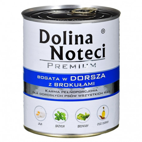 DOLINA NOTECI Premium turska ja brokoliga märg koeratoit 800 g