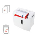 HSM shredstar X8 dokumendipurustaja, 4,5 x 30 mm + eraldi CD-lõikamismehhanism