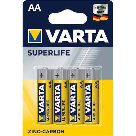 Varta SUPERLIFE ühekordne AA tsink-süsinik patarei