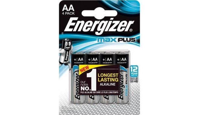 Energizer MAX PLUS AA LR6 patareid, 4 ECO
