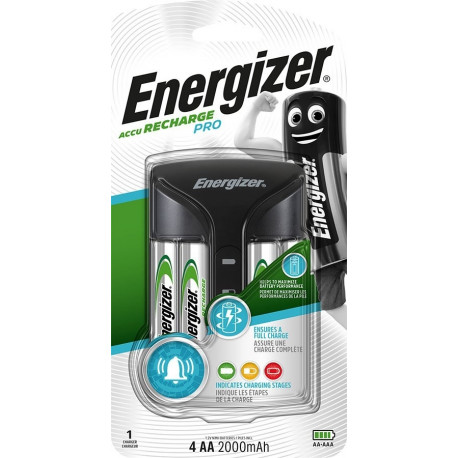 ENERGIZER Pro ACU HR6 POW akulaadija + 2 AA 2000 mAh akud