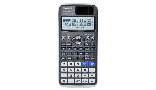 CASIO teaduslik kalkulaator FX 991CEX CLASSWIZ must, 12-kohaline ekraan