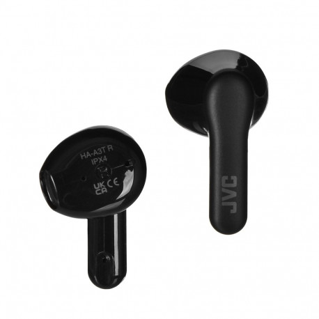 JVC EARBUDS HA-A3T HAA-3TBU juhtmevabad mustad kõrvasisesed kõrvaklapid
