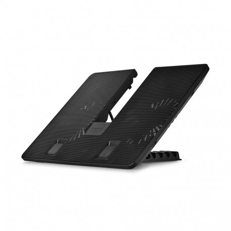 DeepCool U PAL laptop cooling pad 39.6 cm (15.6") 1000 RPM Black