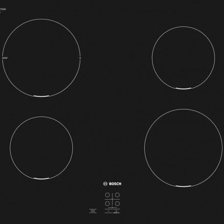 Bosch Serie 2 PUG611AA5E hob Black Countertop 60 cm Zone induction hob 4 zone(s)
